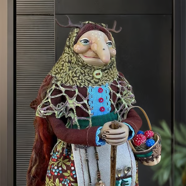 🧙‍♀️Limited Edition – Only 100 Handmade Kitchen Witch Dolls Left! 🧙