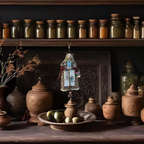 🧙‍♀️🧙Limited Edition – Only 100 Handmade Kitchen Witch Dolls Left! ✨