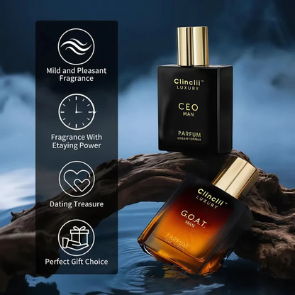 🔥Final 3 Hours: 60%OFF🔥Gentlemen’s Fragrance Set with CEO MAN Perfume & G.O.A.T MAN Aroma