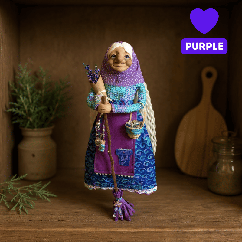 🧙‍♀️Limited Edition – Only 100 Handmade Kitchen Witch Dolls Left! 🧙