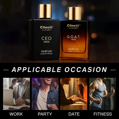 🔥Final 3 Hours: 60%OFF🔥Gentlemen’s Fragrance Set with CEO MAN Perfume & G.O.A.T MAN Aroma